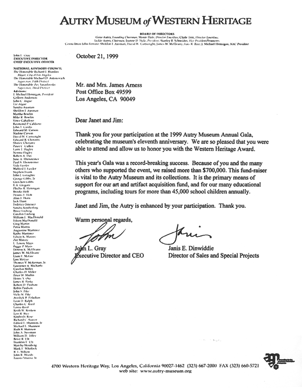 James Arness "Marshal Matt Dillon" Gunsmoke